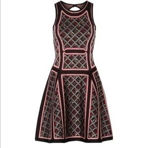 Herve Leger Kacey Bandage Holiday Dress